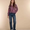 Vrouwen Geisha Fashion | Geisha Dames Flared Jeans 31506-10 Blue Denim