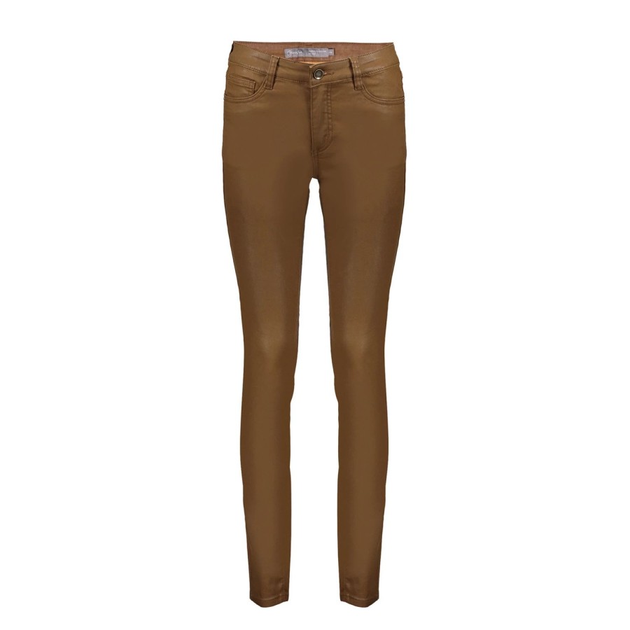 Vrouwen Geisha Fashion | Geisha Dames Jogg Skinny Jeans 31538-10 Camel
