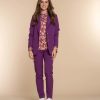 Vrouwen Geisha Fashion | Geisha Dames Blazer 35546-32 Paars