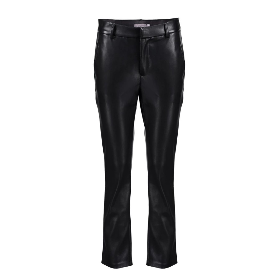 Vrouwen Geisha Fashion | Geisha Dames Pu Leren Broek 31562-19 Zwart