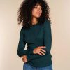 Vrouwen Geisha Fashion | Geisha Dames Top Met Lurex 32820-70 Groen