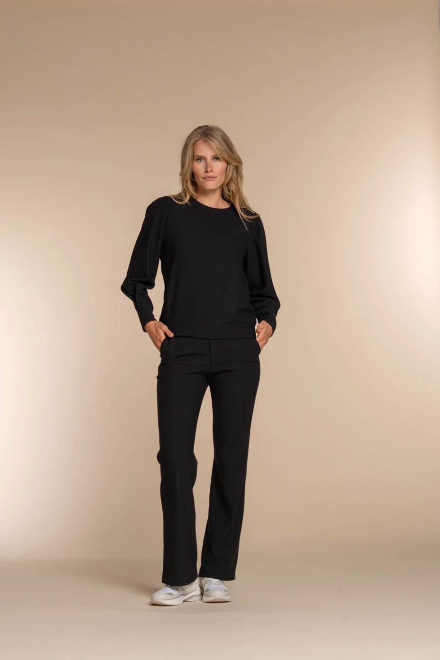 Vrouwen Geisha Fashion | Geisha Dames Comfy Broek 31580-21 Zwart