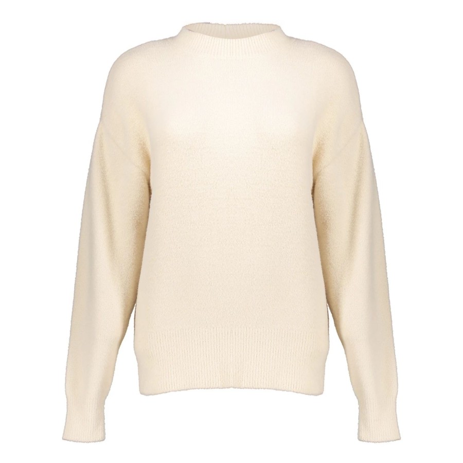 Vrouwen Geisha Fashion | Geisha Dames Fluffy Trui 34546-29 Off-White