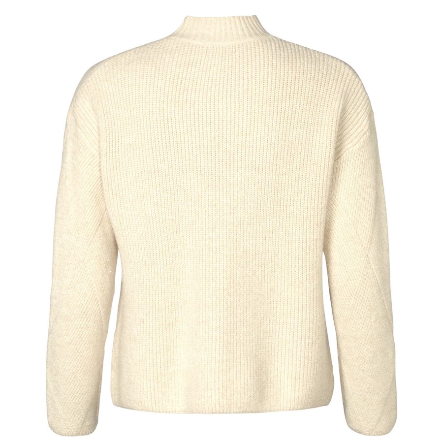 Vrouwen Geisha Fashion | Geisha Trui Ruit 94537-22 Off-White