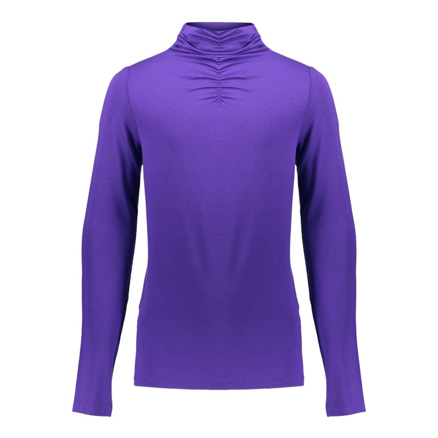 Meisjes Geisha Fashion | Geisha Meisjes Uni Top Lange Mouwen 32604K-41 Paars