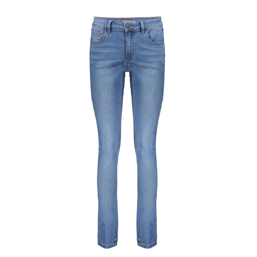 Vrouwen Geisha Fashion | Geisha Skinny Jeans 21509-10 Blue Denim